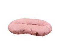 Croci Hydro - Cuscino per cane Ovale, Impermeabile Idrorepellente, Tessuto Lavabile facile da pulire, Rosa, 53x35 cm