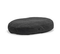 Cuscino ovale per cani Designed by Lotte Yndis - antracite: L 100 x P 70 x H 15 cm