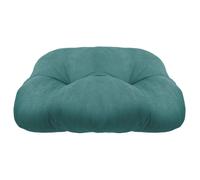 Cuscino ovale tessuto vellutato EveryDay Ferribiella - Petrolio - Medium: 70x45 cm - 1° ORDINE? scegli lo sconto BZR5 / BZR20 + 200 punti fedeltà