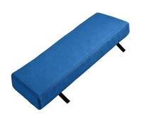 Cuscino Panca Antiscivolo Sfoderabile Lavabile 20x120cm Blu | Cuscini Per Panca Interno Esterno Comodo Spesso Morbido Per Mobili Da Giardino, Dondoli