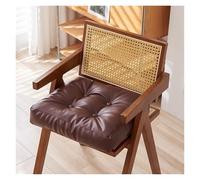 Cuscino Panchina Reversibile Due Facce Ecopelle Impermeabile Sedile Invernale Antiscivolo Supporto Ergonomico For Sedie Da Pranzo Sgabelli Ufficio Arredi Interni(Brown,40 * 40cm*8cm)