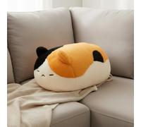 Cuscino Peluche a Forma di Gatto Carino Peluche Gatto Morbido Espressioni