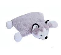 Cuscino peluche a forma di husky