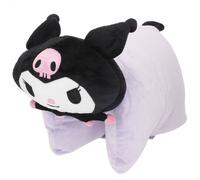 CUSCINO PELUCHE KUROMI HELLO KITTY SANRIO 45X28 CM MORBIDO TRASFORMABILE 3D