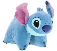 CUSCINO PELUCHE STITCH DISNEY 45X28 CM MORBIDO TRASFORMABILE 3D DECORO CAMERETTA
