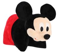 CUSCINO PELUCHE TOPOLINO DISNEY 45X28 CM MORBIDO TRASFORMABILE 3D DECORO CAMERA