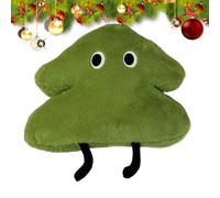 Cuscino per albero di Natale,Cuscino per albero di Natale,Cuscini carini Decorazione per cuscino per la casa | Cuscino decorativo per albero di Natale da 17,7 pollici, cuscino in peluche per la casa