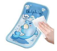 Cuscino per Allattamento - 28x16cm Cuscino per Allattamento | Elastica Regolabile Asciugamano Rinfrescante Collo con Stampe Animali | per Neonato Bambina Bambino Papà Mamma Biberon Estate Caldo