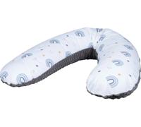 Cuscino per allattamento BUBABA Arcobaleno grigio