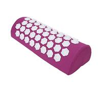 Cuscino Per Alleviare Il Dolore, Cuscini Per Il Relax Muscolare Cuscino Per Massaggio Alla Colonna Vertebrale, Cuscino Per Massaggio Alla Schiena, Agopuntura Floreale Resilienza Ergonomica Viola
