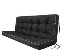 Cuscino per altalena e panca da giardino 180 cm spesso e impermeabile + 2...
