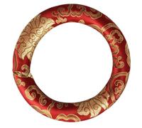 Cuscino per Anello Rotondo Fatto a Mano con Campana Tibetana Tibetana, 17 Cm