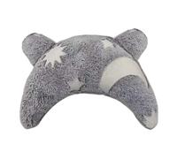 Cuscino per animali domestici a forma di U, cuscino a mezza ciambella per cani, cuscino a mezza luna per gatti, protezione per il collo dell'animale domestico, cuscino per dormire per la protezione