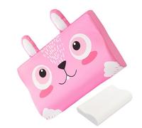 Cuscino per bambini, 45 x 27 x 6 cm, per sedili auto per dormire piccolo cuscino per la scuola materna, per i viaggi, piccolo cuscino per la pelle, cuscino ergonomico cartone animato