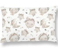 Cuscino Per Bambini Con Federa Bimbo 40x60 Cm In Cotone Oeko-tex - cuscino Lettino Bambino Con Copricuscino 40x60 - Cuscino Piccolo Rettangolare - Federa Antiacaro Antisoffoco - 3 Anni 4 Anni E Più