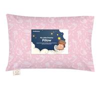 Cuscino per Bambini con Federa - Cuscini per Bambini in Cotone Biologico per Dormire, Cuscini per Bambini, Cuscini da Viaggio, Bambini Piccoli - Cuscino per Bambini da 2 a 5 Anni (Mermaid)