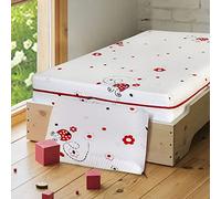 Cuscino per bambino Love - Guanciale per bambini traspirante e antisoffocamento - Sfoderabile e lavabile - Per lettino, trasportino, culla, passeggino (50 x 30 cm)