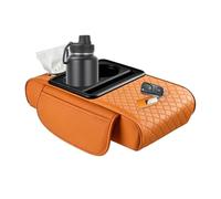Cuscino per bracciolo auto - Cuscino per console con tasca portaoggetti, morbida copertura di supporto | Protezione ergonomica per bracciolo, miglioramento del comfort interno per camion, auto, sedia