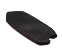 Cuscino Per Bracciolo Per Console Centrale In Pelle Per Interni Auto Per Honda Per City 2008 2009-2014(Black-red line)