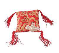 Cuscino per campane tibetane Buddismo tibetano Singing Red Bowl Cuscino Tappeto Art Craft Decoration Made in Nepal(#1)