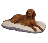 Cuscino per cani Kerbl Loneta (cuscino per razze medio-grandi, misura 72/52/8 cm, cuccia beige/grigia) 80355