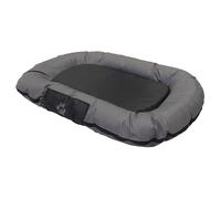 Cuscino Per Cani Nobby Classic Reno Nero, Lavabile, Resistente All'Acqua, Cani