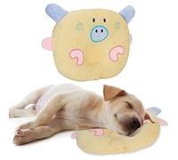 Cuscino per Cani, Simpatico Cartone Animato Gatto Cane Cuscini per Dormire Cuscino per Collo per Cani Cuscino per Animali Domestici Cuscino a Forma di Animale di Maiale per