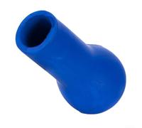 Cuscino per canna da pesca, supporto portatile per la parte superiore della pancia con assorbimento degli urti, per pesca in barca, morbido materiale PU (blu)