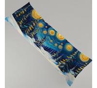 Cuscino per Chi Dorme Sul Fianco, 1 pezzo 30x90 cm Astratto Federe Cuscini Morbido Lino Cielo Stellato Cuscino Lungo, Con Cerniera Invisibile Gravidanza Cuscini Dormire Sul Fianco Body Pillow Y4-572