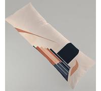 Cuscino per Chi Dorme Sul Fianco, 1 pezzo 60x180 cm Astratto Federe Cuscini Resistenti Lino Scale Cuscino Lungo, Con Cerniera Invisibile Gravidanza Cuscini Dormire Sul Fianco Body Pillow Y4-144