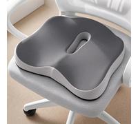 Cuscino Per Coccige, Emorroidi Ciambella Per Sedersi, Supporto Ergonomico | Cuscini Per Auto Seduta Guidatore, 38x45x10cm Memory Foam Antidecubito, Spesso Rimovibile Traspirante, Ergonomico Ufficio