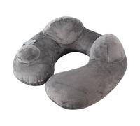 Cuscino Per Collo Da Viaggio - Cuscino Per Collo Gonfiabile | Cuscinetto Da Viaggio, Cuscini A Forma Di U, Tampone Di Stoccaggio Incluso Poggiatesta Piano Pressato Con Copertura Lavabile Per Crociera