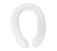 Cuscino per Comoda Wc Ragazzo Ragazza, PU Bianco, Morbido, Pratico | Copriwater Morbido, Uso Casa e Viaggio, Facile da Pulire, per Ragazzo Ragazza Piccoli