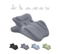 Cuscino per coppia ChiroMonk, cuscino per coppia a 27 gradi per l'intimità, cuscino a cuneo in memory foam per supporto intimo e schiena, cuscini per coppias con funzione di rimbalzo (Gray)