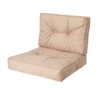 Cuscino per cuscino da salotto in rattan 60 x 55 + cuscino schienale...