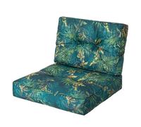 Cuscino per cuscino da salotto in rattan 60 x 55 + cuscino schienale...