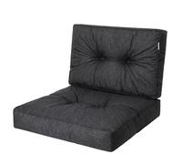 Cuscino per cuscino da salotto in rattan 60 x 55 + cuscino schienale...