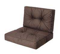Cuscino per cuscino da salotto in rattan 60 x 55 + cuscino schienale...