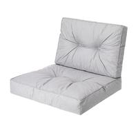 Cuscino per cuscino da salotto in rattan 60 x 55 + cuscino schienale...