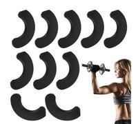 Cuscino per cuscino per manubri, cuscino ammortizzatore per manubri,10 x tamponi per imbottitura per manubri | Accessorio per strumento fitness, forniture per il fitness a casa per lo stoccaggio
