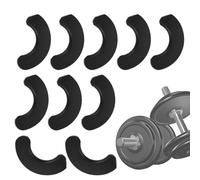 Cuscino per cuscino per manubri, cuscino ammortizzatore per manubri, tamponi per manubri protettivi 10 x per, accessorio per strumento fitness, forniture per il fitness a casa per una conservazione
