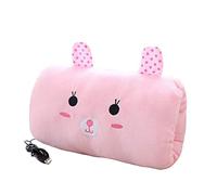Cuscino per cuscino scaldamani riscaldato con scaldino elettrico USB. Design simpatico cartone animato