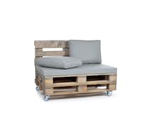 Cuscino per Divano Pallet da Giardino Idrorepellente Seduta Schienale, No Pallet