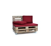 Cuscino per Divano Pallet da Giardino Idrorepellente Seduta Schienale, No Pallet