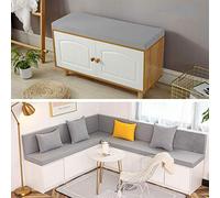 Cuscino per dondolo con design antiscivolo, cuscino in spugna rimovibile, lavabile, per esterni e interni, 30 x 60 x 5 cm