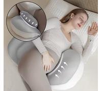 VEVOR Cuscino Supporto per Gravidanza Maternità a Forma di G Fodera Rimovibile