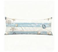 Cuscino per Dormire Sul Fianco 30x90 cm, Retrò Lungo Cuscino Gravidanza Banda Federe Cuscini con Chiusura Lampo Nascosta, Morbido Velluto Body Pillow per Camera Dormire sul Fianco Regalo H0-898