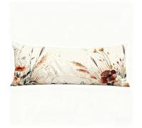 Cuscino per Dormire Sul Fianco 30x90 cm, Retrò Lungo Cuscino Gravidanza Pianta Federe Cuscini con Chiusura Lampo Nascosta, Morbido Velluto Body Pillow per Camera Dormire sul Fianco Regalo H0-863