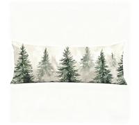 Cuscino per Dormire Sul Fianco 40x120 cm, Retrò Lungo Cuscino Gravidanza Nordico Federe Cuscini con Chiusura Lampo Nascosta, Morbido Velluto Body Pillow per Camera Dormire sul Fianco Regalo H0-795