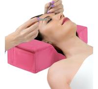 Cuscino Per Estensione Ciglia - Flanella Di Cotone Ad Alta Resilienza 50x20x12 Cm Supporto Ergonomico Per Collo E Schiena | Cuscino Per Innesto Di Ciglia Con Supporto Per Il Collo, Estensione Delle Ci